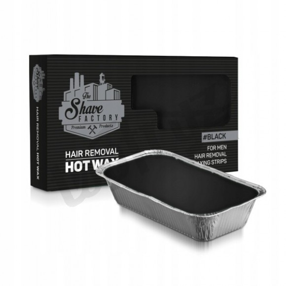 Shave Factory Hair Removal Hot Wax Black