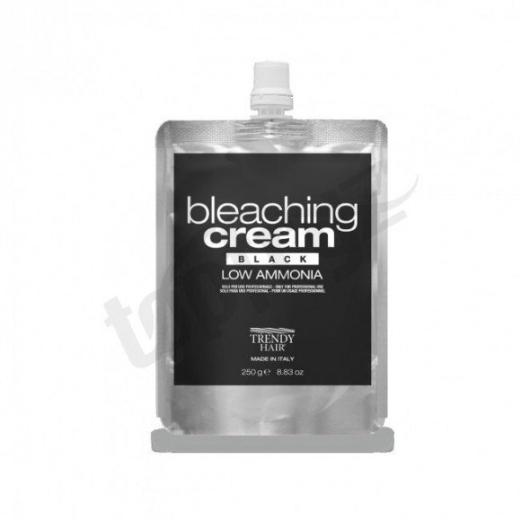 Trendy Hair Bleaching Cream BLACK Low Ammonia 250ml
