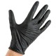 Gloves Nitrile Black M 100szt/op