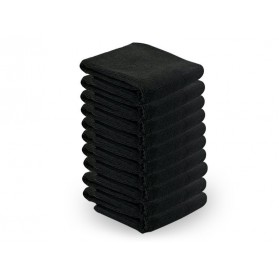 Shave Factory Microfiber Towel Black 73x40cm 10pcs