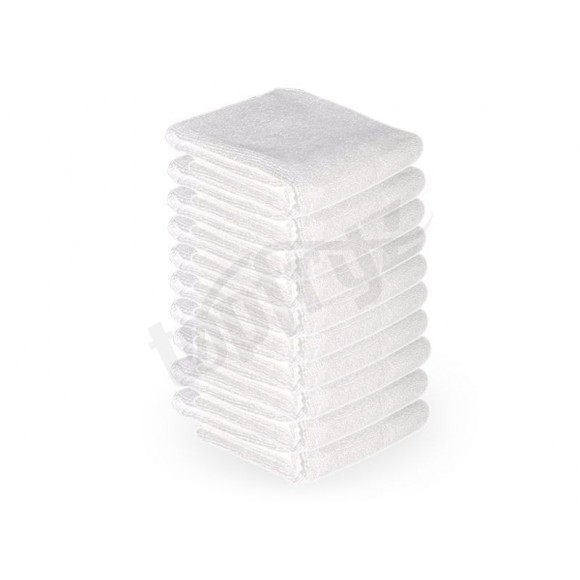 Shave Factory Microfiber Towel White 73x40cm 10pcs