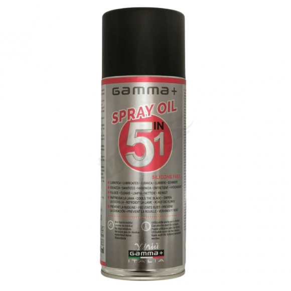 Gamma Piu Spray Oil 5in1 Silicone Free 400ml