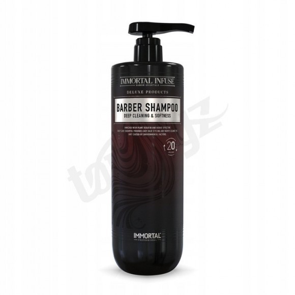 Immortal Infuse Barber Shampoo Deep Cleaning & Softness 1000ml