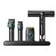 VGR Stepless PRO 4in1 Zestaw W Walizce Maszynka Trymer Suszarka Golarka