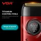 VGR Stepless PRO 4in1 Zestaw W Walizce Maszynka Trymer Suszarka Golarka