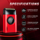 VGR V-377 Shaver Red