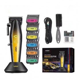 VGR V-270 Metal Housing Cord Hair Clipper Gold
