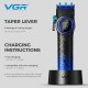 VGR V-001 Hair Clipper Blue