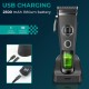 VGR V-880C External Rotor Motor Hair Clipper Black