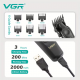 VGR V-197 Hair Clipper Black