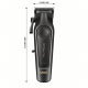 VGR V-197 Hair Clipper Black