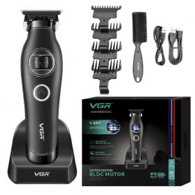 VGR V-880R External Rotor Motor Hair Trimmer Black