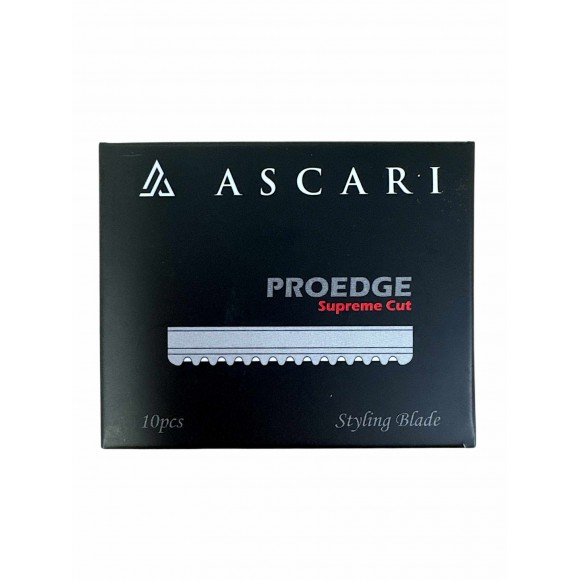 Ascari Japan Proedge Supreme Cut Styling Blade 10pcs