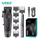 VGR V-197 Hair Clipper + V-995 Hair Trimmer Set Black