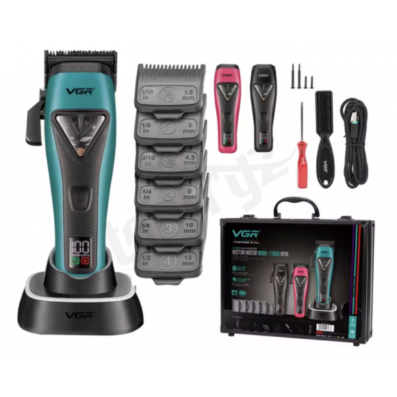 VGR V-035C Vector Motor LED Hair Clipper
