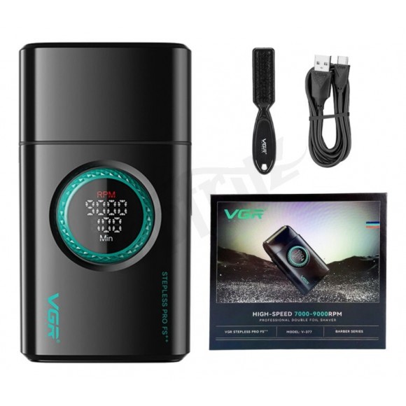 VGR V-377 Shaver Black