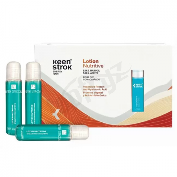 Keen Strok Lotion Nutritive SOS Hair Oil ampułki 12x12ml