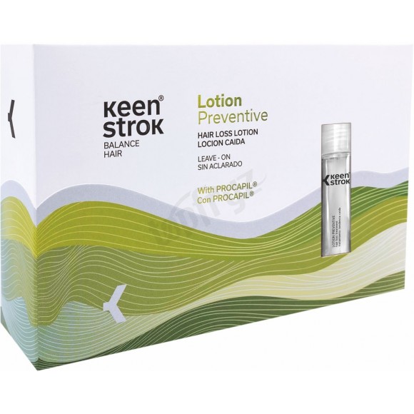 Keen Strok Lotion Preventive Hair Loss Lotion 12x12ml