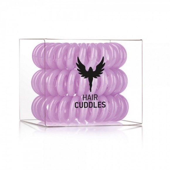 Hair Bobbles Purple 3szt