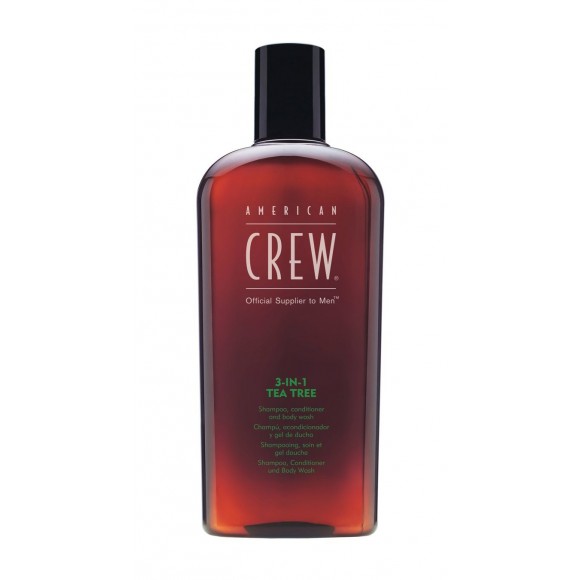 American Crew 3-in-1 Tee Tree (Shampoo/Conditioner/Gel) 450ml