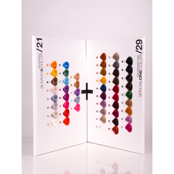 Trendy Hair Bleach&Color & Special One Color Mask Color Chart