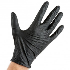 Gloves Nitrile Black XL 100szt/op
