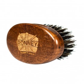 Ronney Wooden Beard Brush With Natural Bristels Small