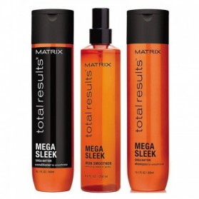 Zestaw Matrix Mega Sleek Shampoo 300ml + Conditioner 300ml + Spray 250ml