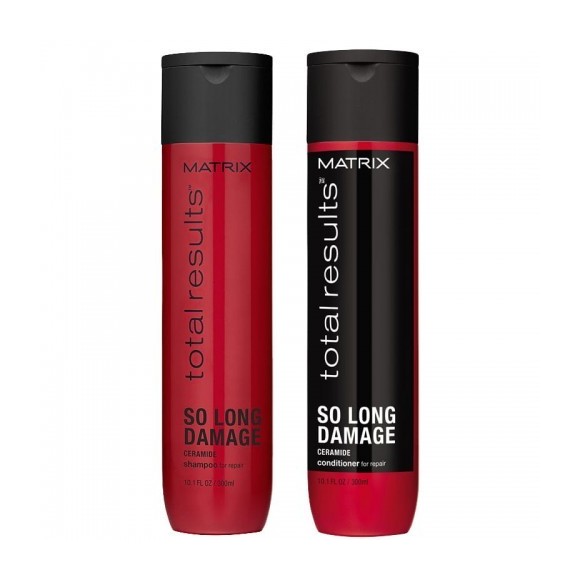 Zestaw Matrix So Long Damage Shampoo 300ml + Conditioner 300ml
