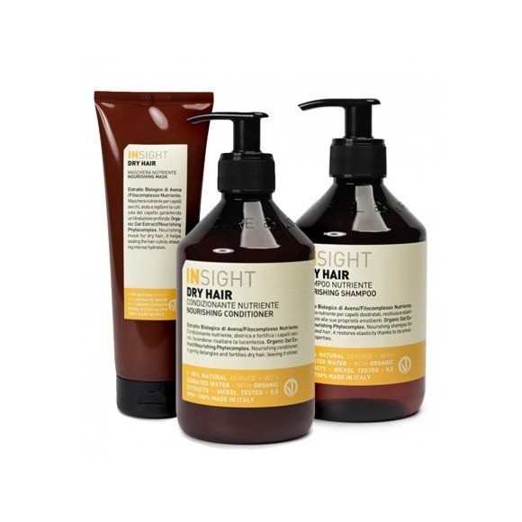 Zestaw Insight Dry Hair Shampoo 400ml + Conditioner 400ml + Mask 250ml