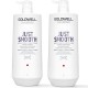 Zestaw Goldwell Just Smooth Shampoo 1000ml + Conditioner 1000ml